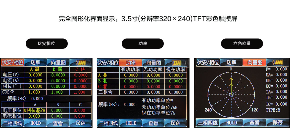 SMG3000三相相位伏安表 SMG3000三相相位伏安表