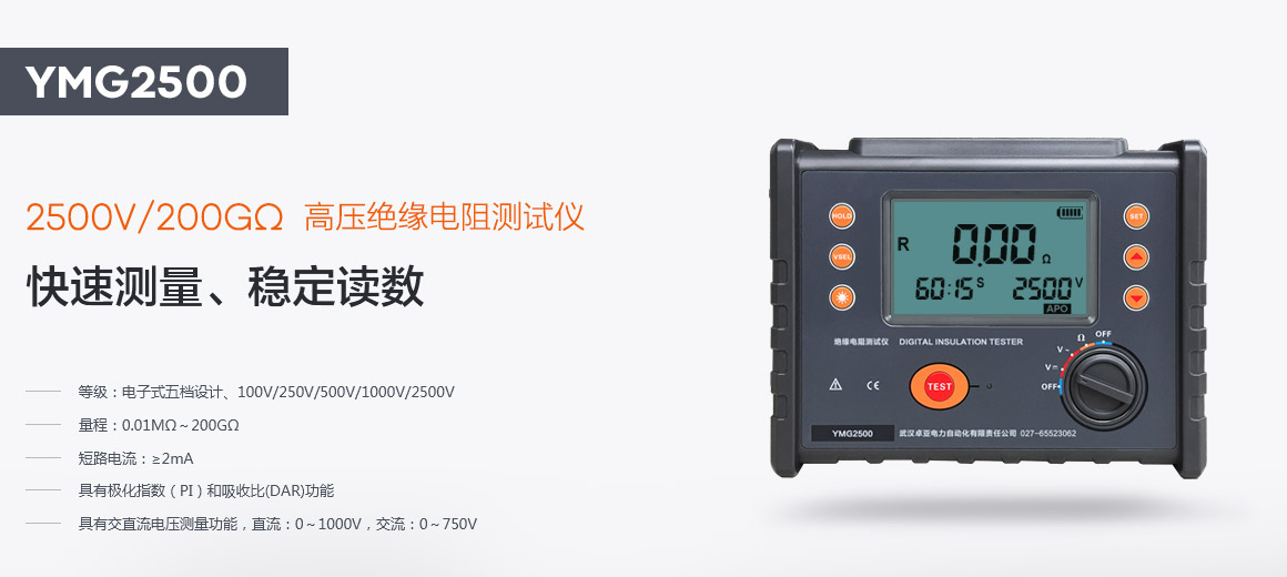 2500V絕緣電阻測試儀 2500V絕緣電阻測試儀